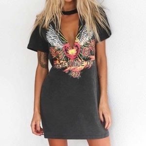 Tiger Mist Americana Tee Dress
